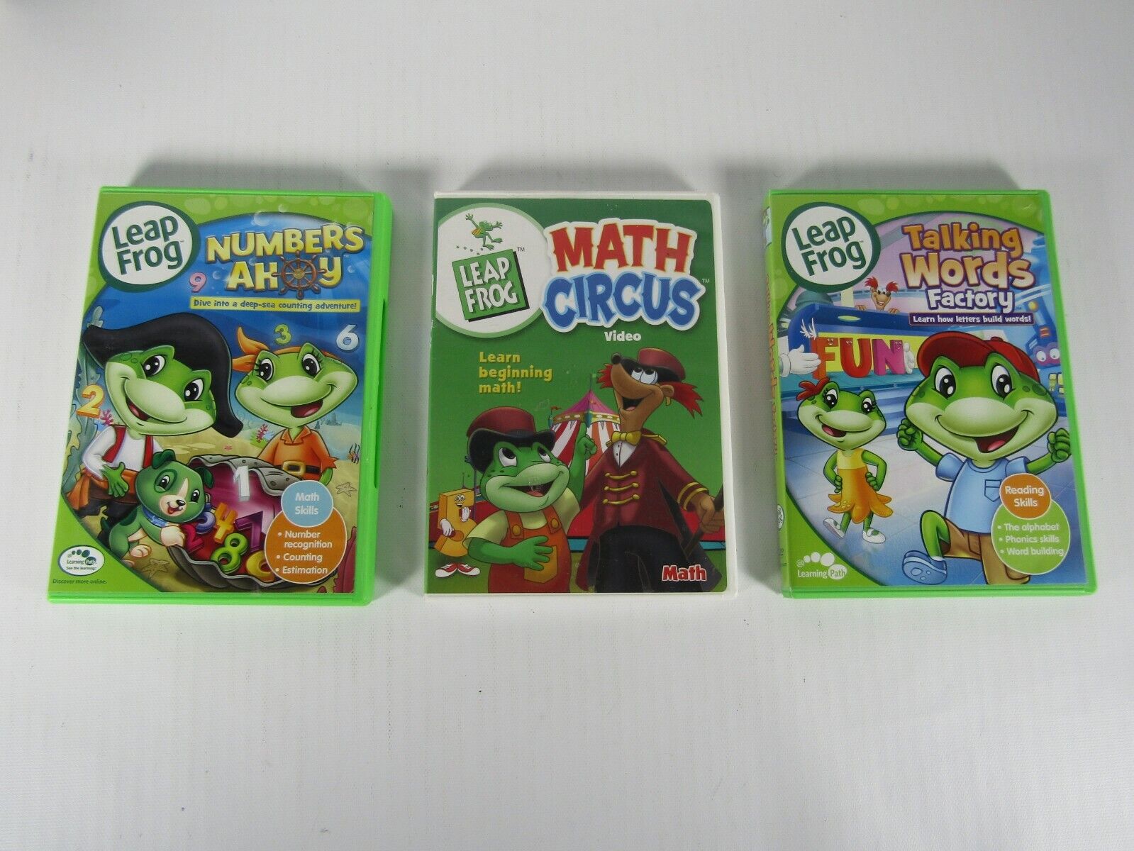 Leap Frog Lot of 3 Learning DVDs | eBay Leap Frog Lot of 3 Learning DVDs | eBay