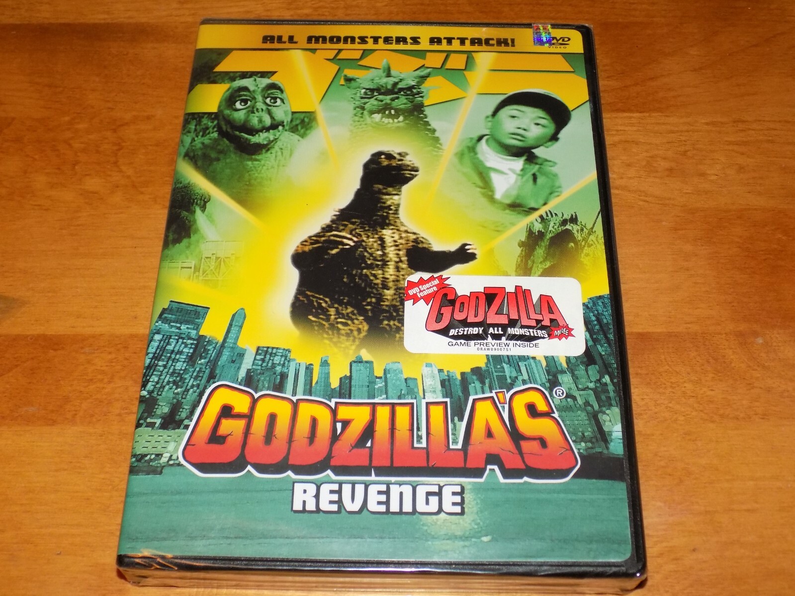 GODZILLA'S REVENGE All Monsters Attack Destroy All Monster