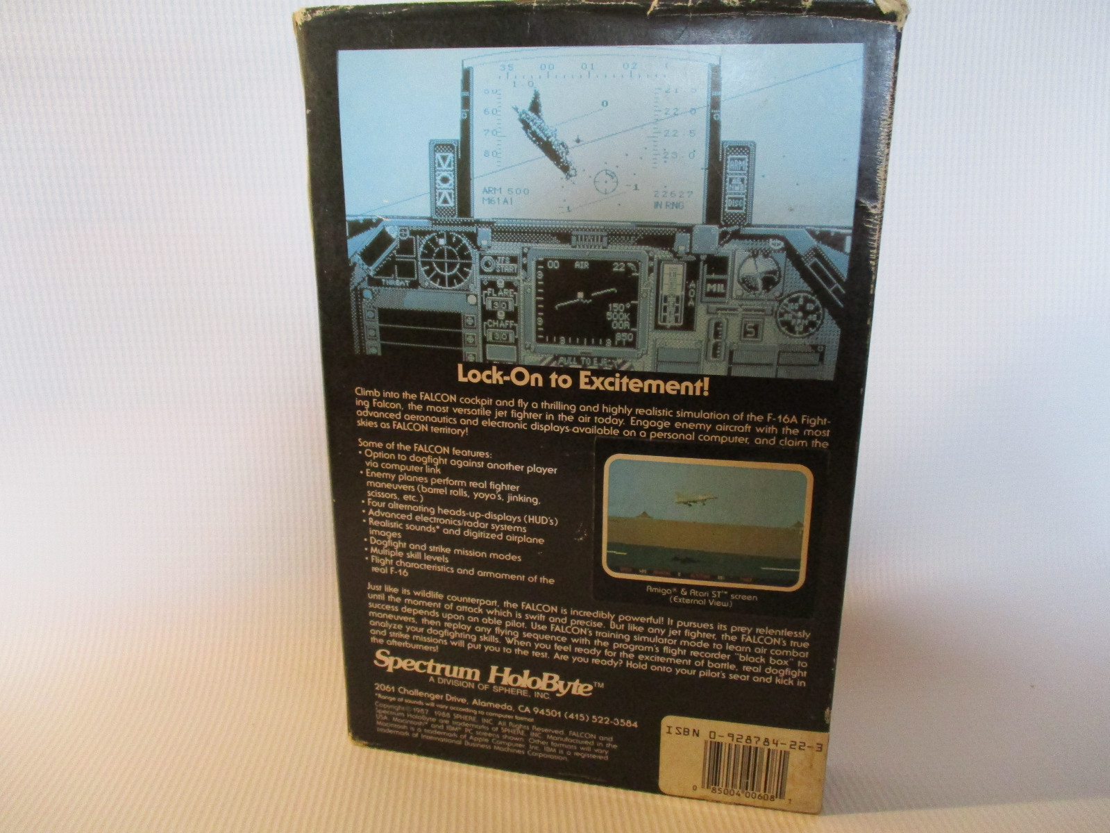 FALCON Commodore Amiga Game by Spectrum HoloByte!!