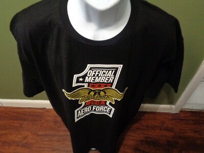 Aerosmith AERO FORCE ONE 2019 - XL t-shirt for Official Members 