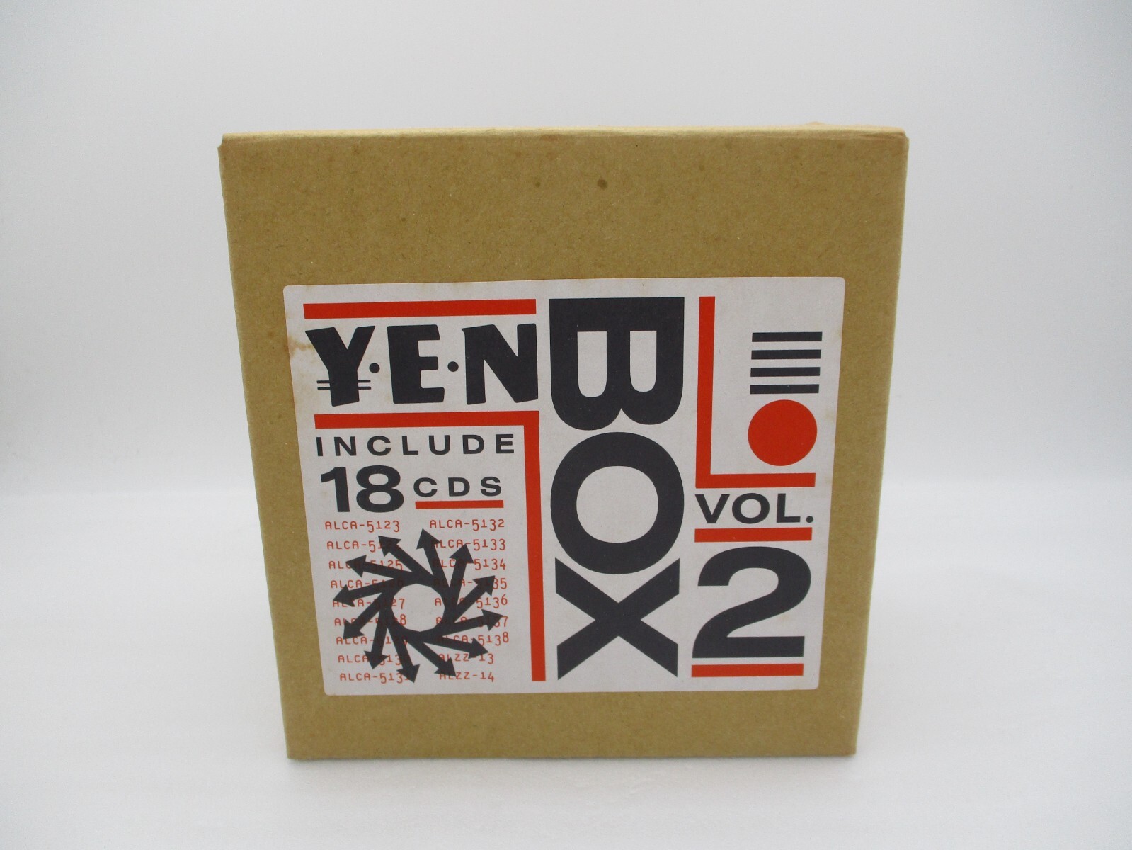 邦楽 yen box vol.2 邦楽 yen box vol.2 YEN BOX vol.2 include 18 CDs Japan import CD BOX