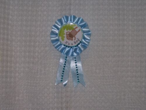 BABY SHOWER Corsage Blue Baby Shower Games Decoration Party Favors Gift Bow