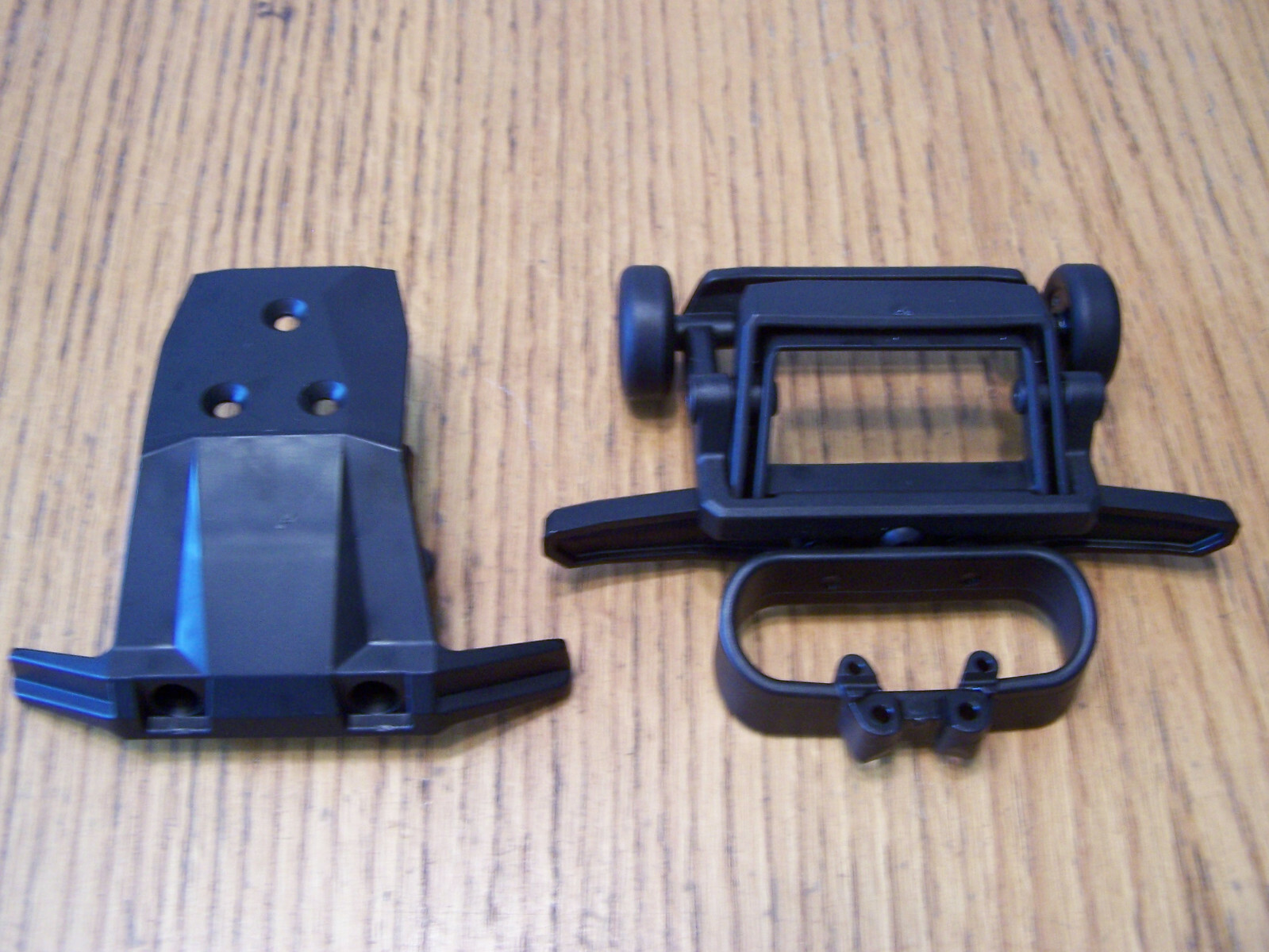 Fits Traxxas RUSTLER 4X4 VXL Front Rear Bumpers w/Mounts & Wheelie Bar 67076-4