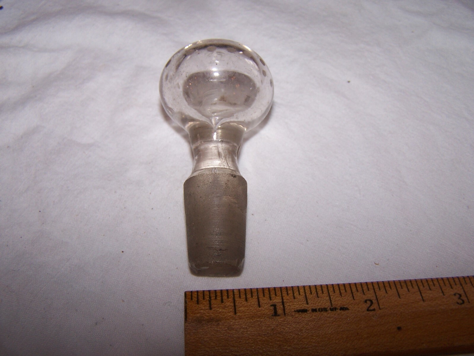Vintage Hand Blown Glass Stopper
