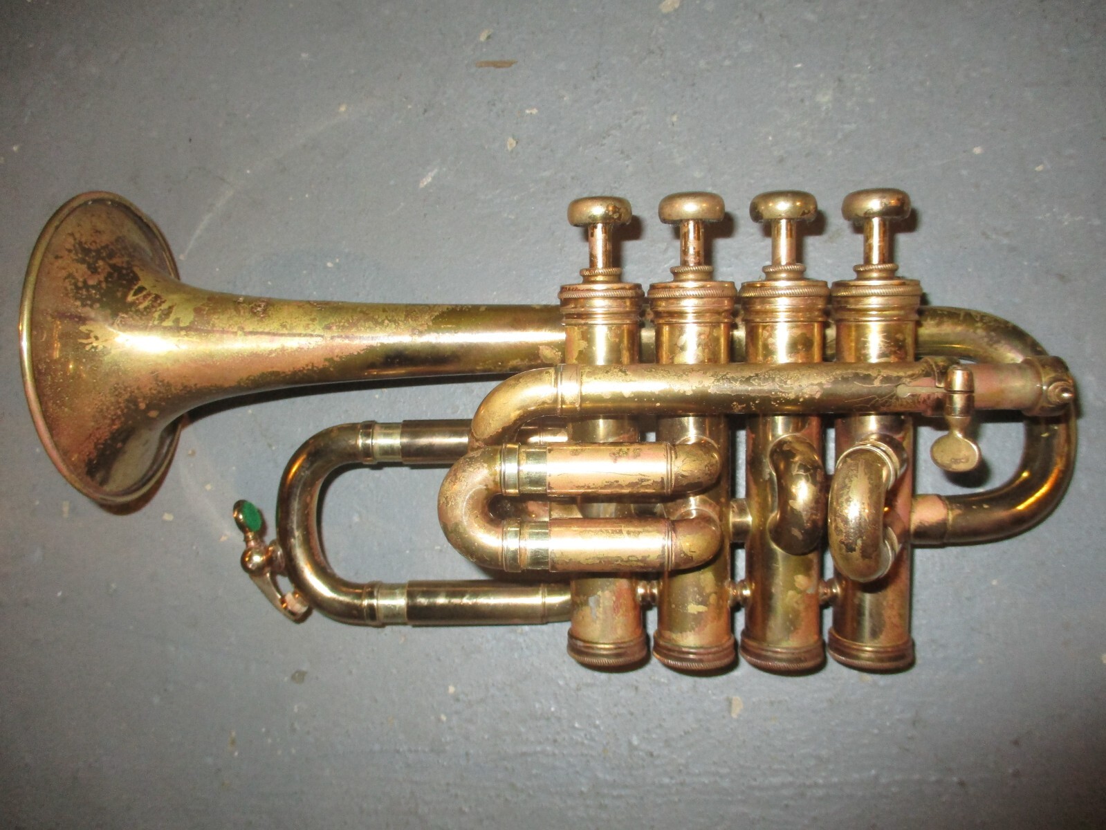 HENRI SELMER PARIS PROFESSIONAL MODEL 4 VALVE PICCOLO A/Bb