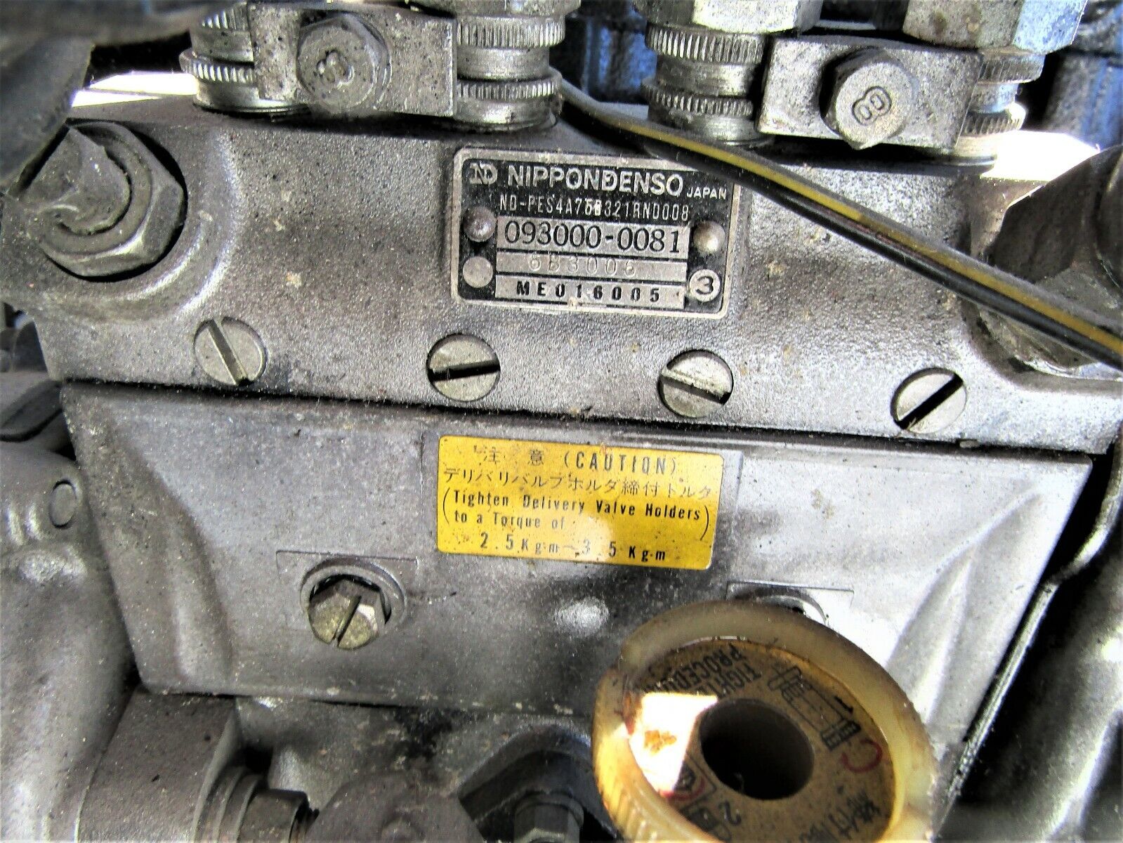 Mitsubishi Canter Engine 4D30 Diesel Fuel injection Pump Mitsubishi Canter Engine 4D30 Diesel Fuel injection Pump