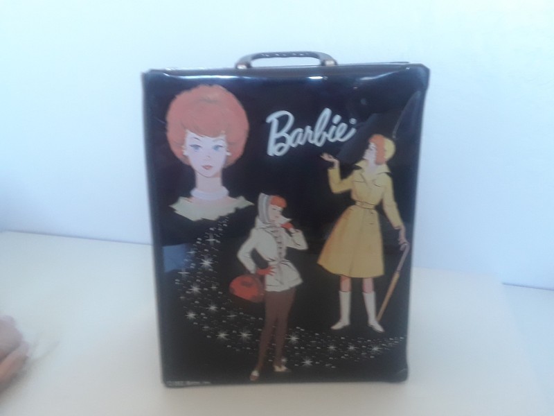 Vintage 1963 Barbie Doll Fashion Wardrobe Carrying Case Stormy
