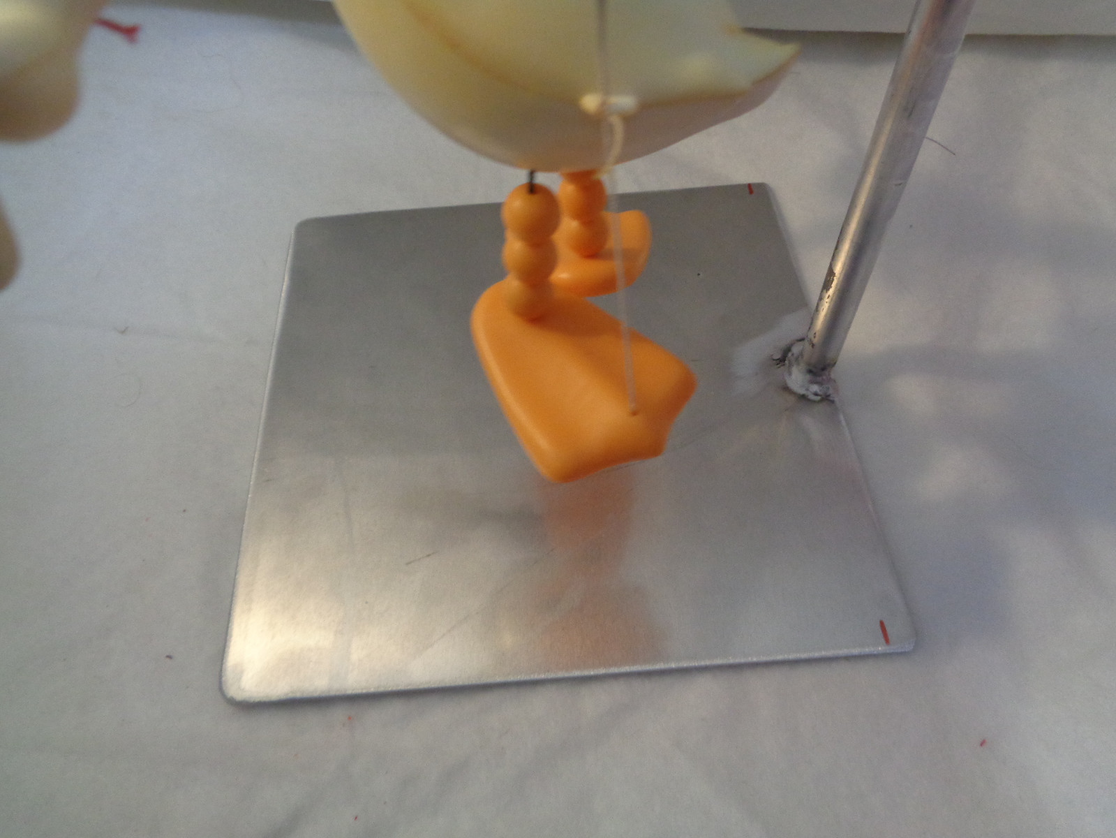 Vintage Donald Duck Plastic Marionette Puppet - Walt Disney Production