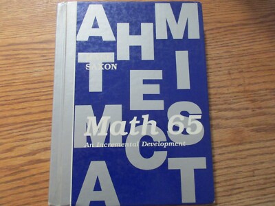 Saxon Math 6/5 (1st edition) (student book)