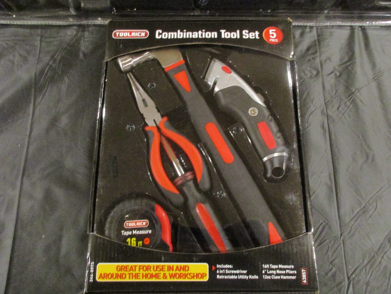 Toolrich  110 Piece Household Tool Set &  5 Piece Combination Tool Set