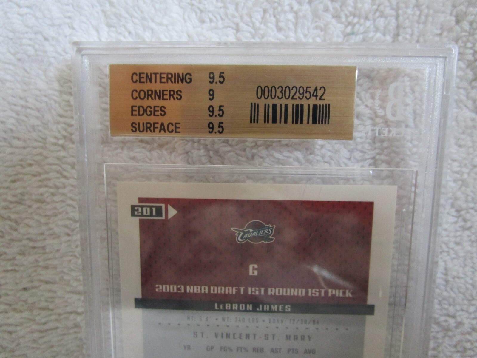 Lebron James RC 2003-2004 Upper Deck MVP Rookie Card#201
