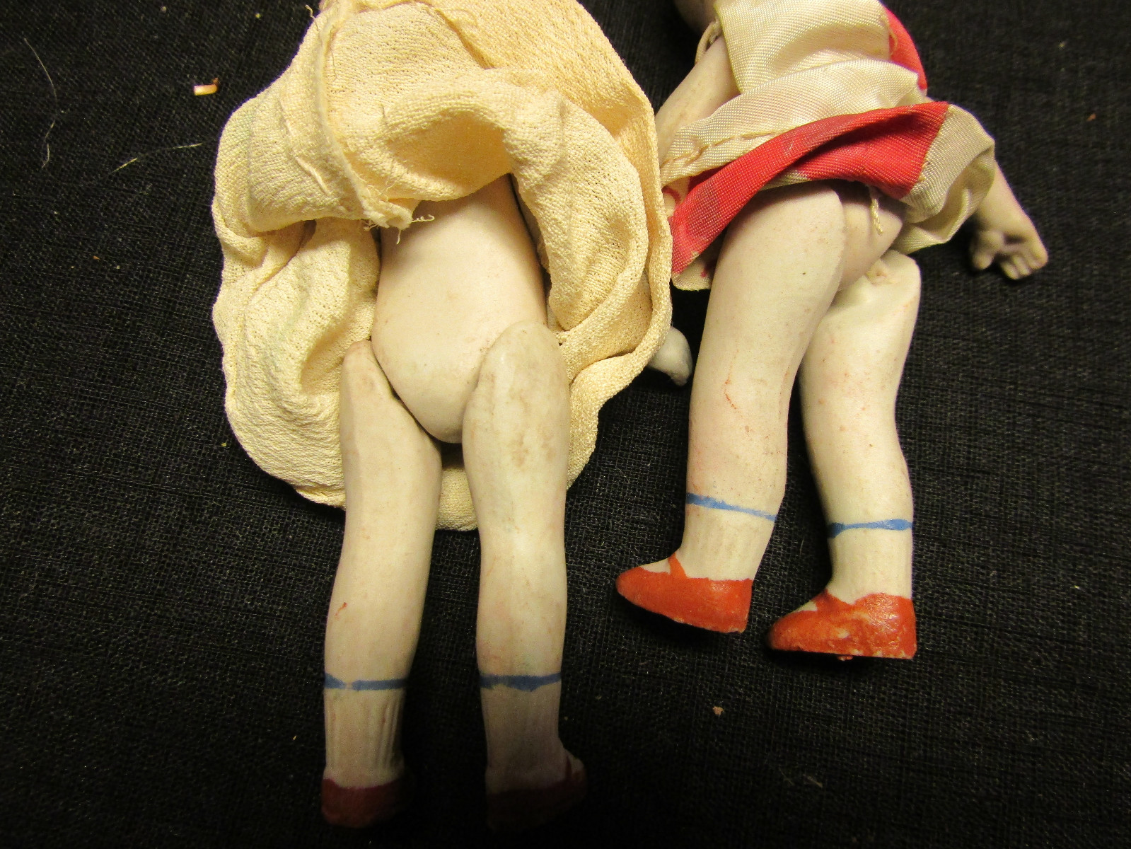 STEAMPUNK ALTERED ART ANTIQUE LOT! ALL BISQUE DOLLS  MLD LOOP