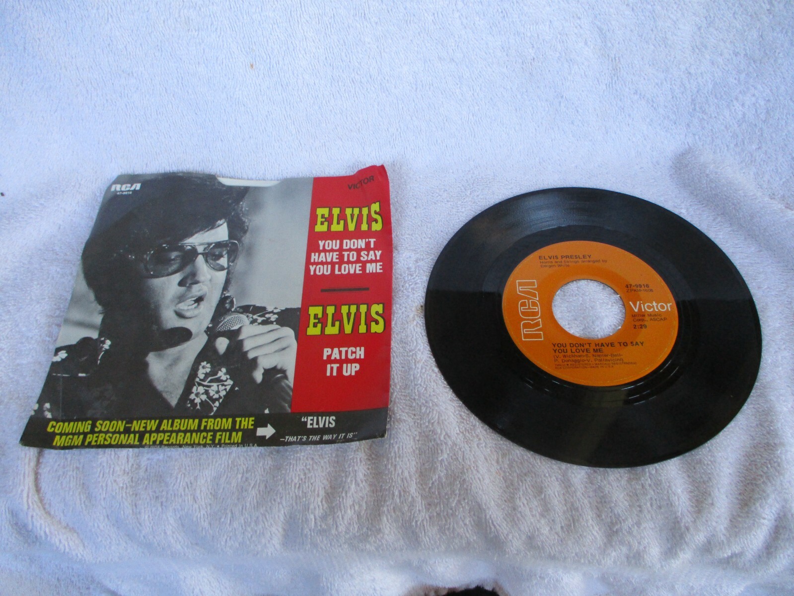 Elvis Presley / ハウンド・ドッグ - マネー・ハニー （初回盤) Elvis Presley / ハウンド・ドッグ - マネー・ハニー （初回盤
