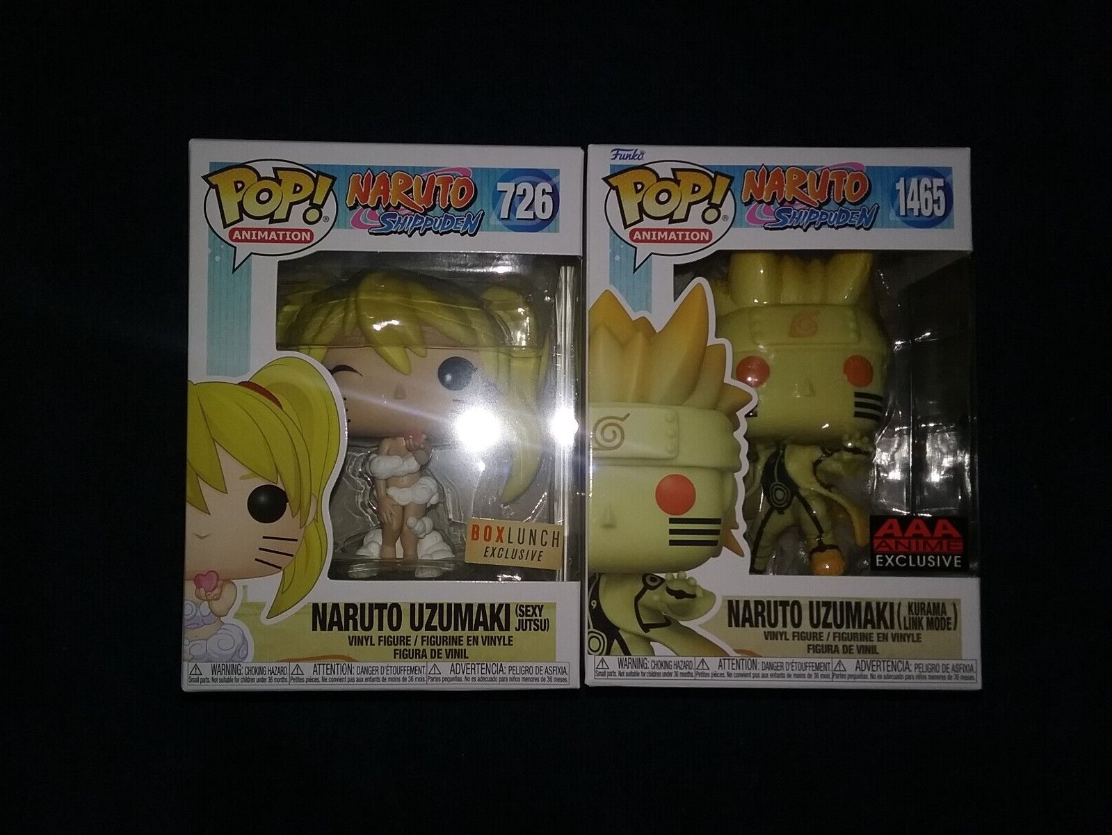 激レアコミコン限定FUNKO POP! NARUTO ナルト 九尾モード限定 激レア