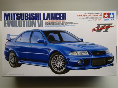 Tamiya 1:24 Scale Mitsubishi Lancer Evolution VI Model Kit 24213*2500