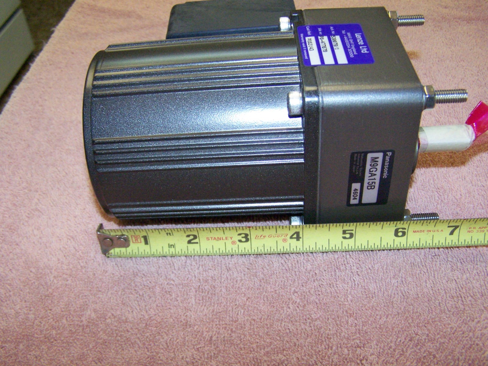 Panasonic M9MA40GKP4W1 Gear Motor 3 phase UMP