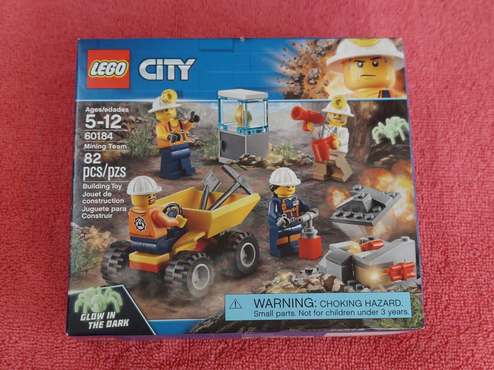Lego city best sale mining team