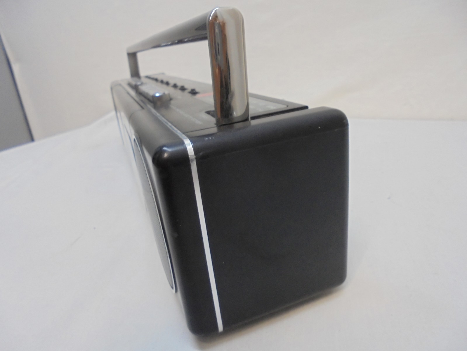 Rare Vintage Panasonic RX-F11 Dual Deck Boombox Radio Mini Ghetto Blaster Black