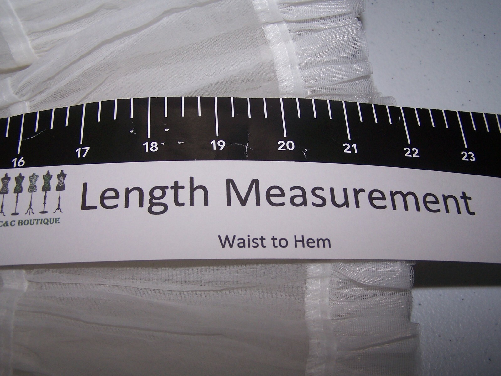 Vintage AVONDALE White Square Dance Petticoat 60 Yds Waist 20