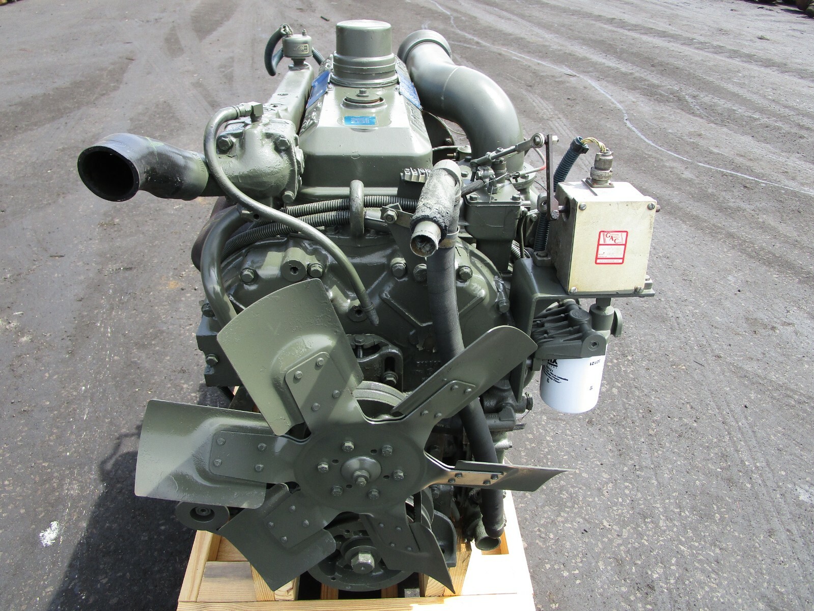 GOVERNMENT SURPLUS DETROIT DIESEL 4-71 ENGINE | eBay