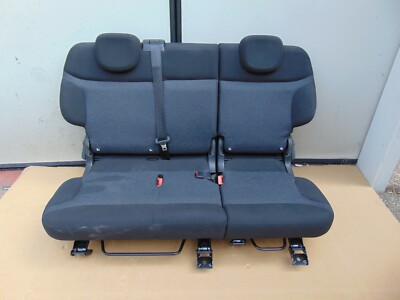 INTERNO SEDILI SELLERIA IN TESSUTO NERO E GRIGIO SCURO FIAT 500 L 2015