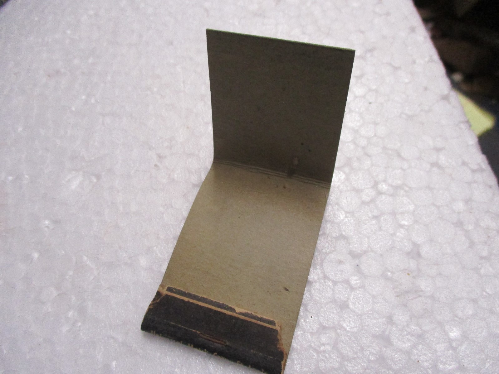 Old Matchbook Cover Curlee Clothes Saar & Soapes Smith Center  Kansas