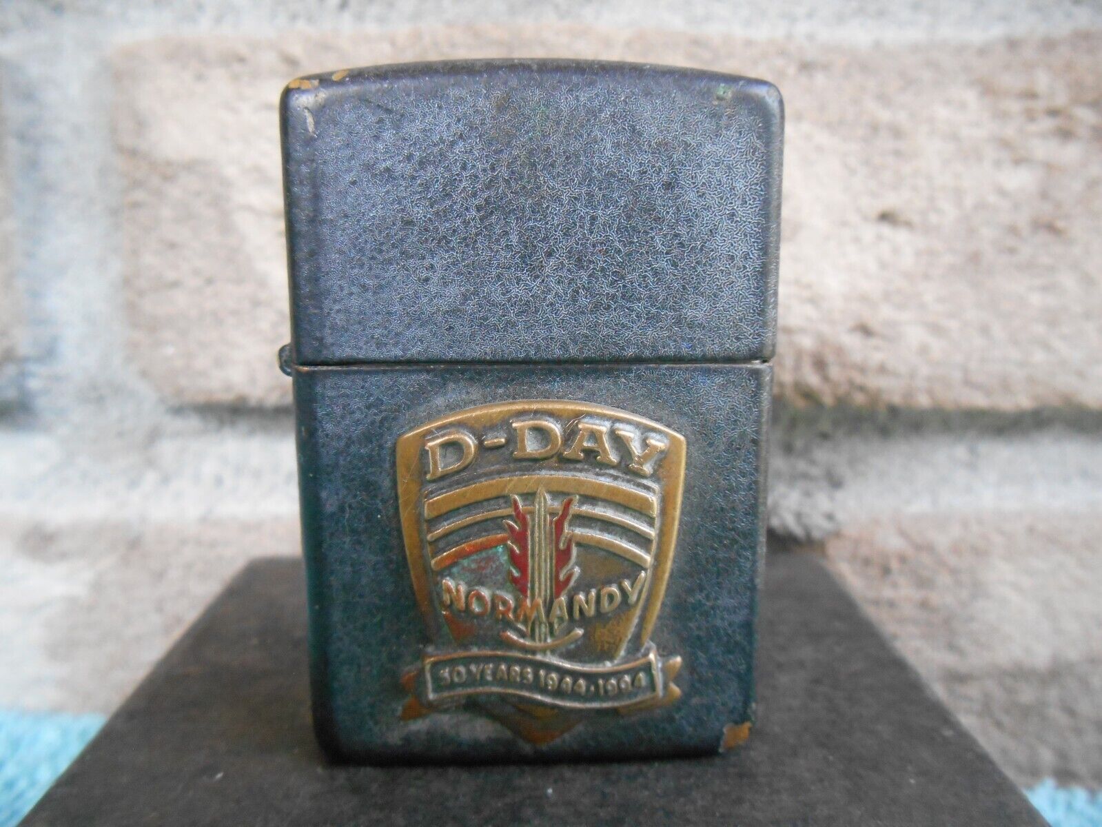 VINTAGE ZIPPO 1994 D-DAY NORMANDY LIGHTER LIMITED EDITION 50 VINTAGE ZIPPO 1994 D-DAY NORMANDY LIGHTER LIMITED EDITION 50
