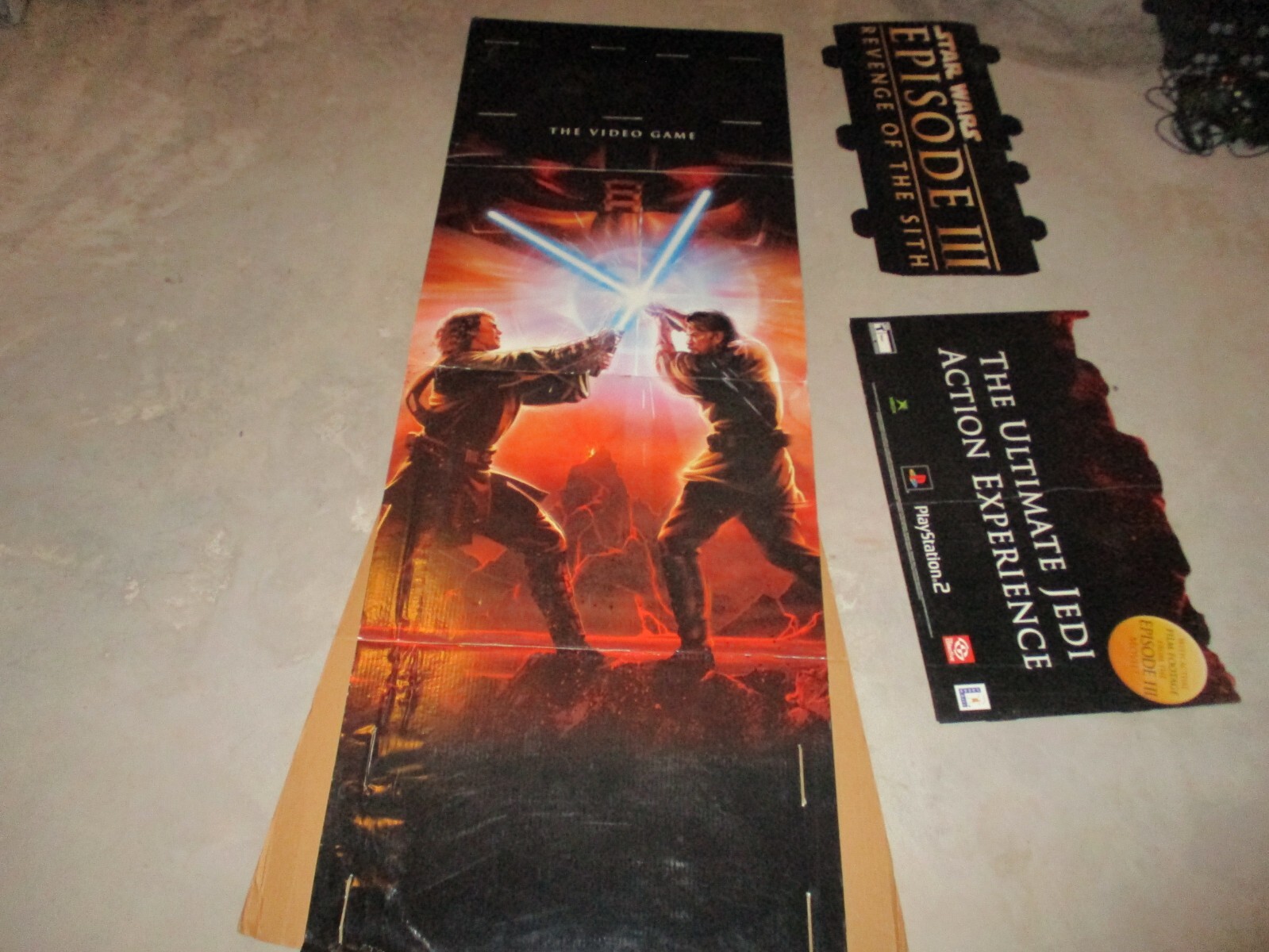 ゲームキャラクター Starwars 12inch episode 1-3 Star Wars Episode III Revenge of the Sith Game PS2 Xbox