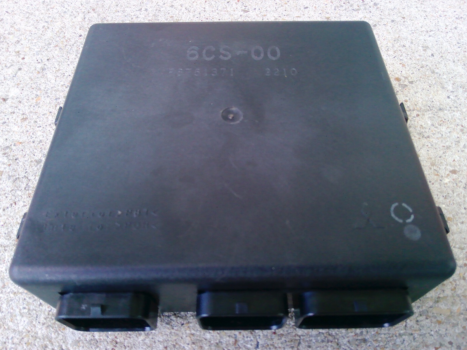 YAMAHA 2012 FX HO SHO CDI electrical box ECU BOX COMPUTER YAMAHA 2012 FX HO SHO CDI electrical box ECU BOX COMPUTER