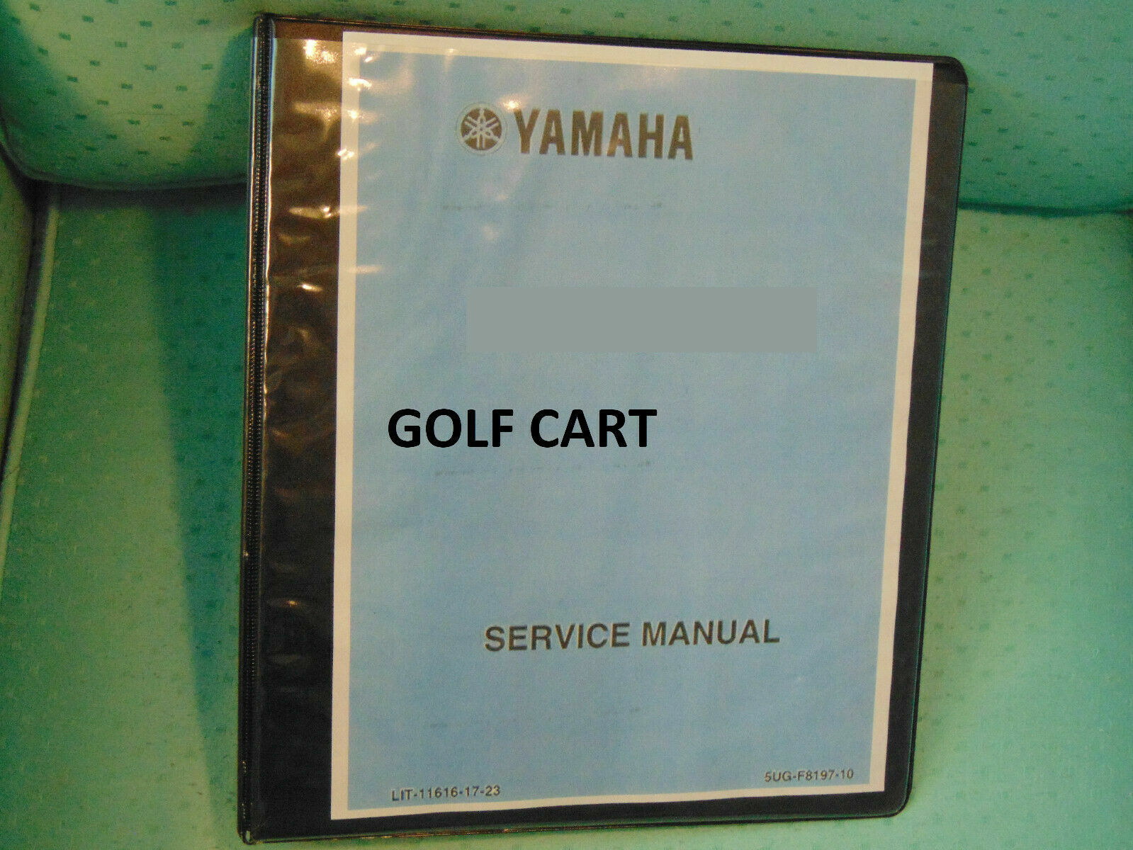 Yamaha golf cart repair service manual G11A G14