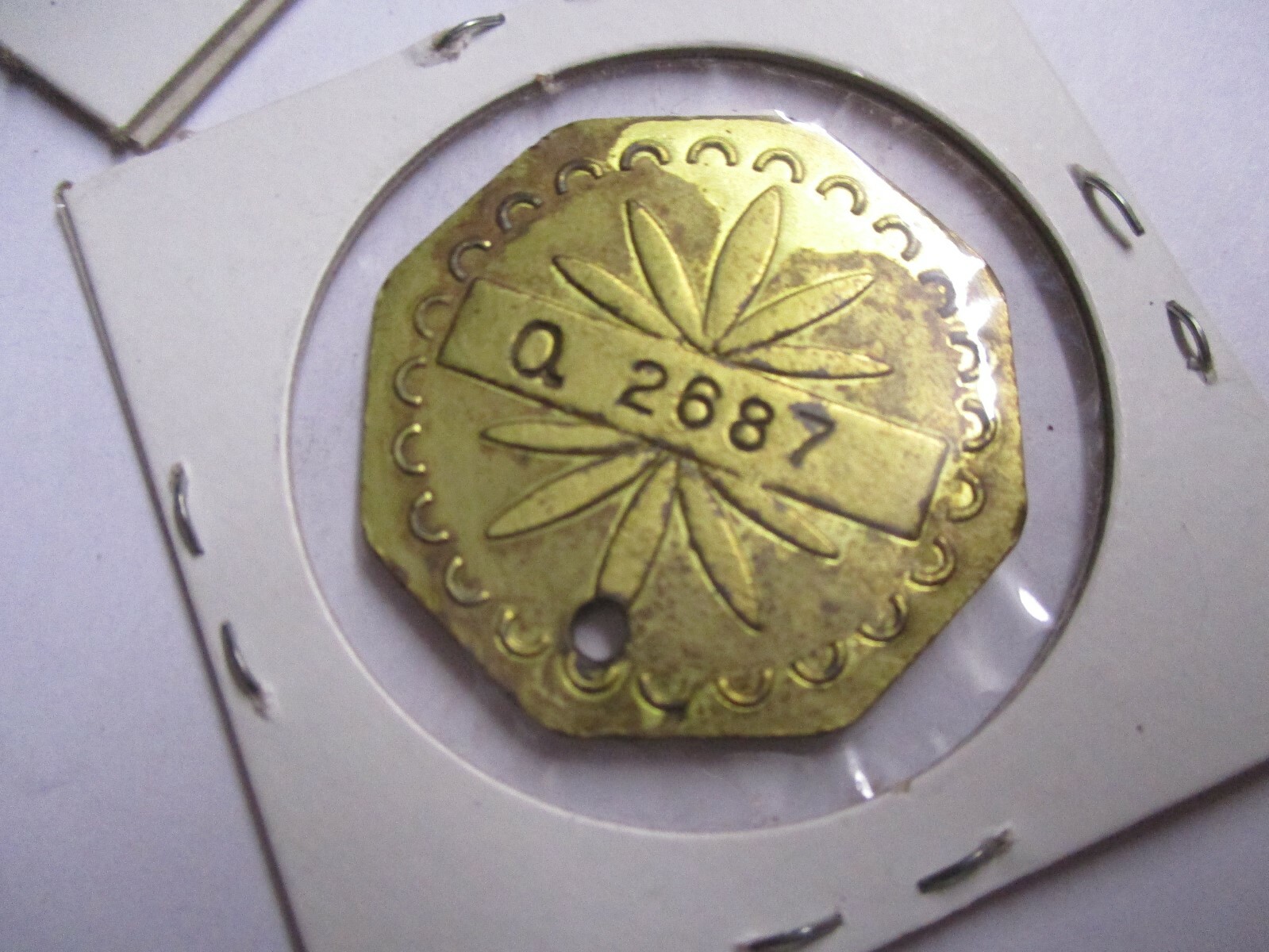 2 Old Mill's ? Slot Machine Gold Award Tokens