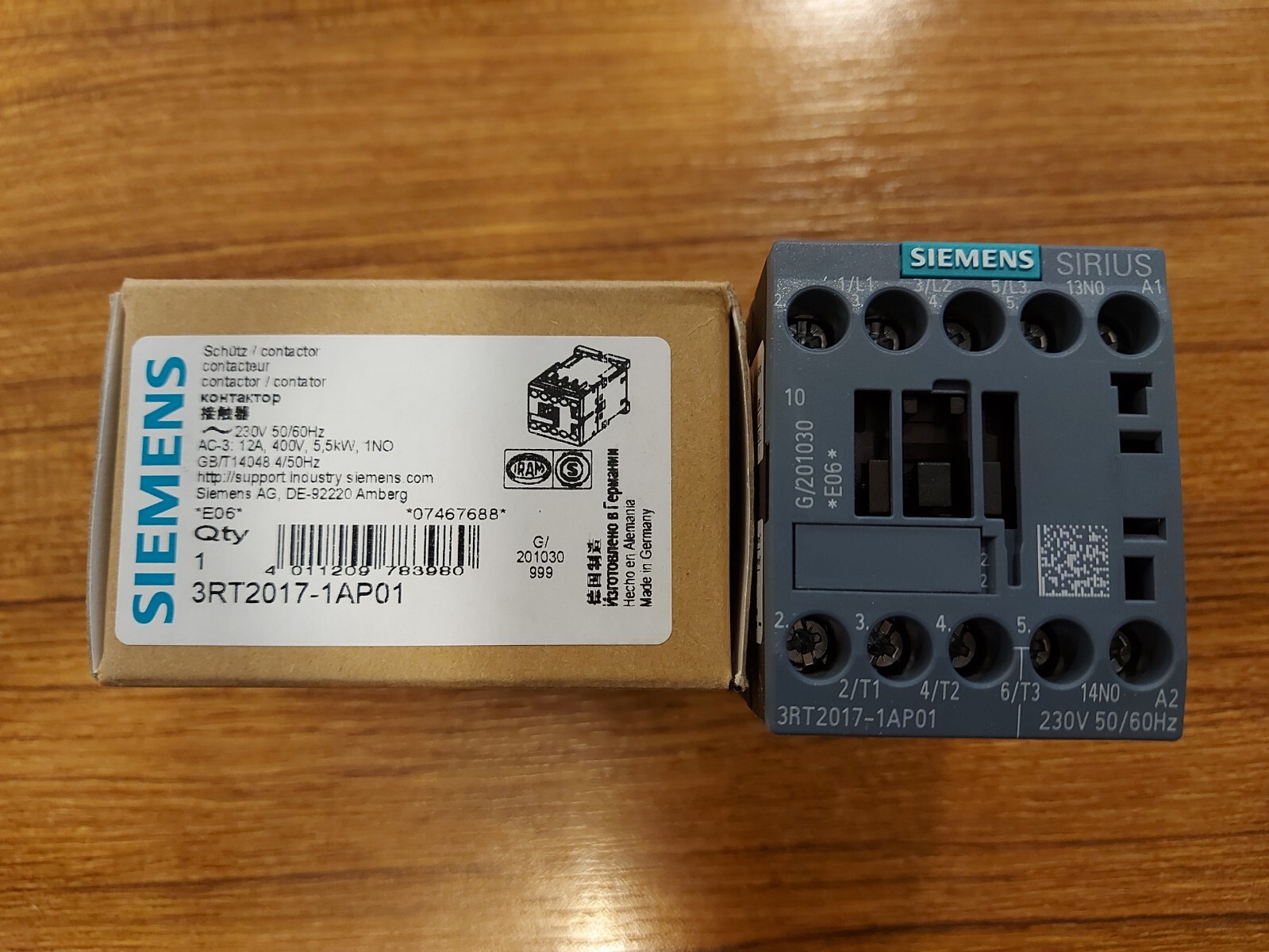専用ページ AC コンタクタ 3RT2017-1AP01 | 3RT20171AP01（Siemens