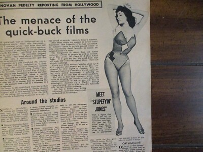 1959 Picturegoer Mag(JULIE NEWMAR/MARION RYAN/NADJA REGIN/SUZY PARKER/PET CLARK)
