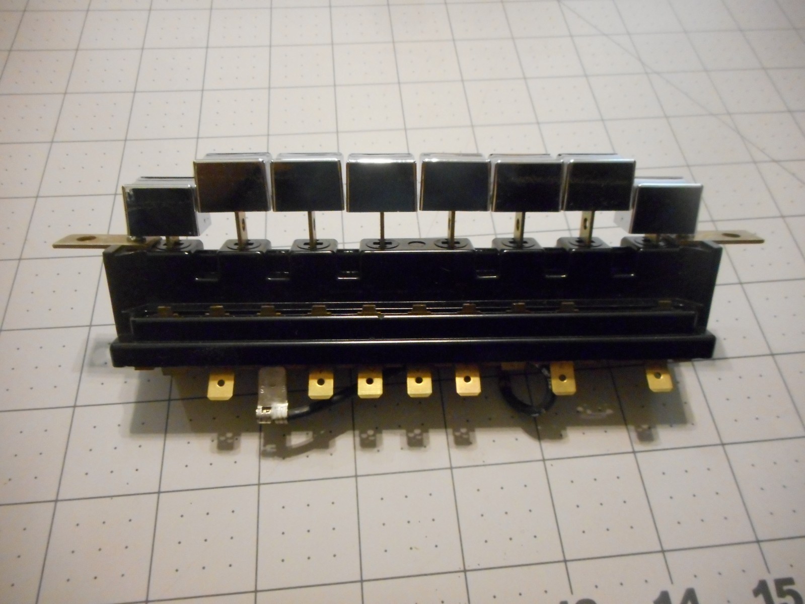 Thermador Bosch 8 Button Dishwasher Selector Switch NEW Vintage Part    (B-5)