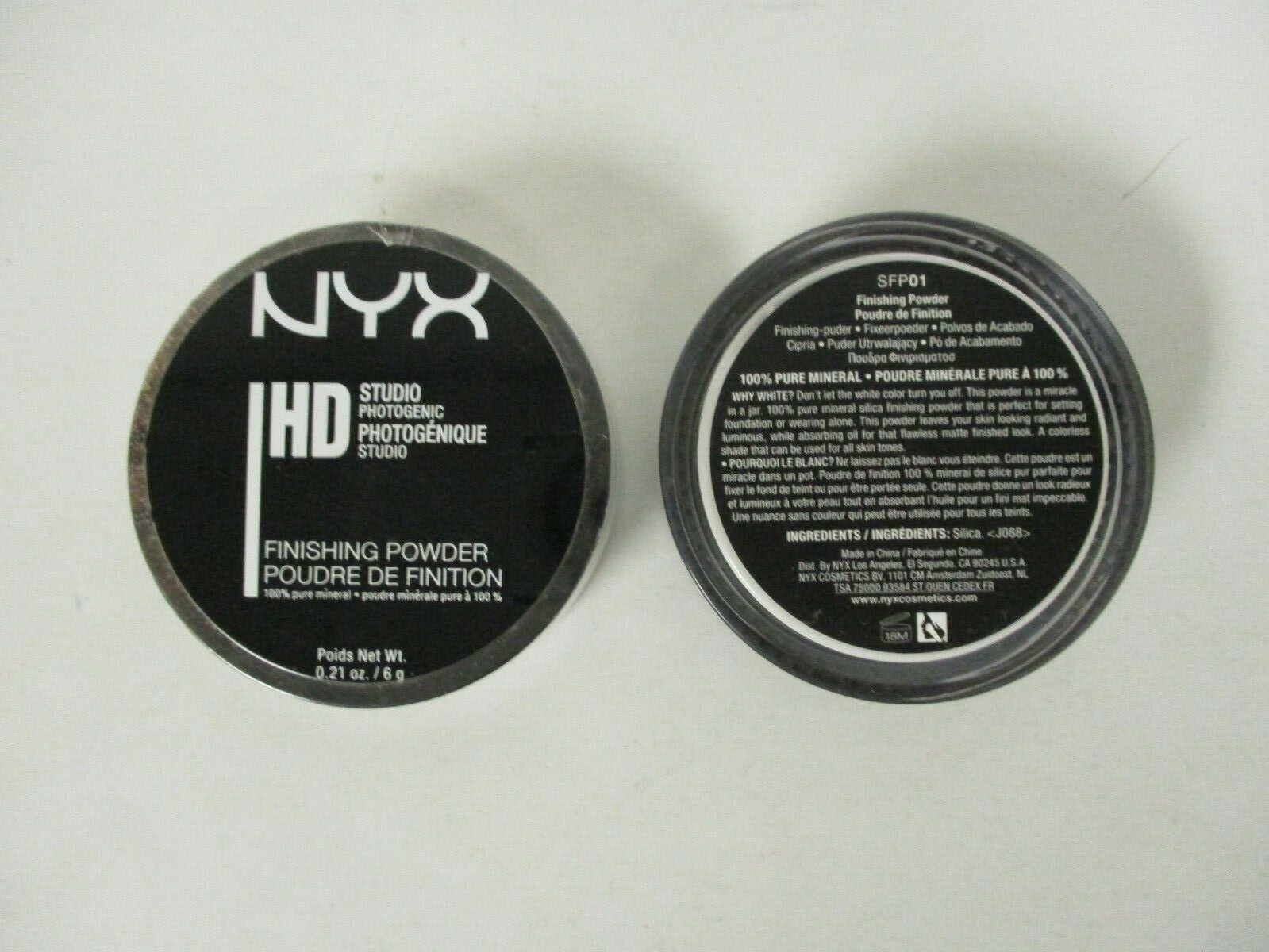 3 NYX HD STUDIO PHOTOGENIC #SFP01 FINISHING POWDER SEALED - MP 1440