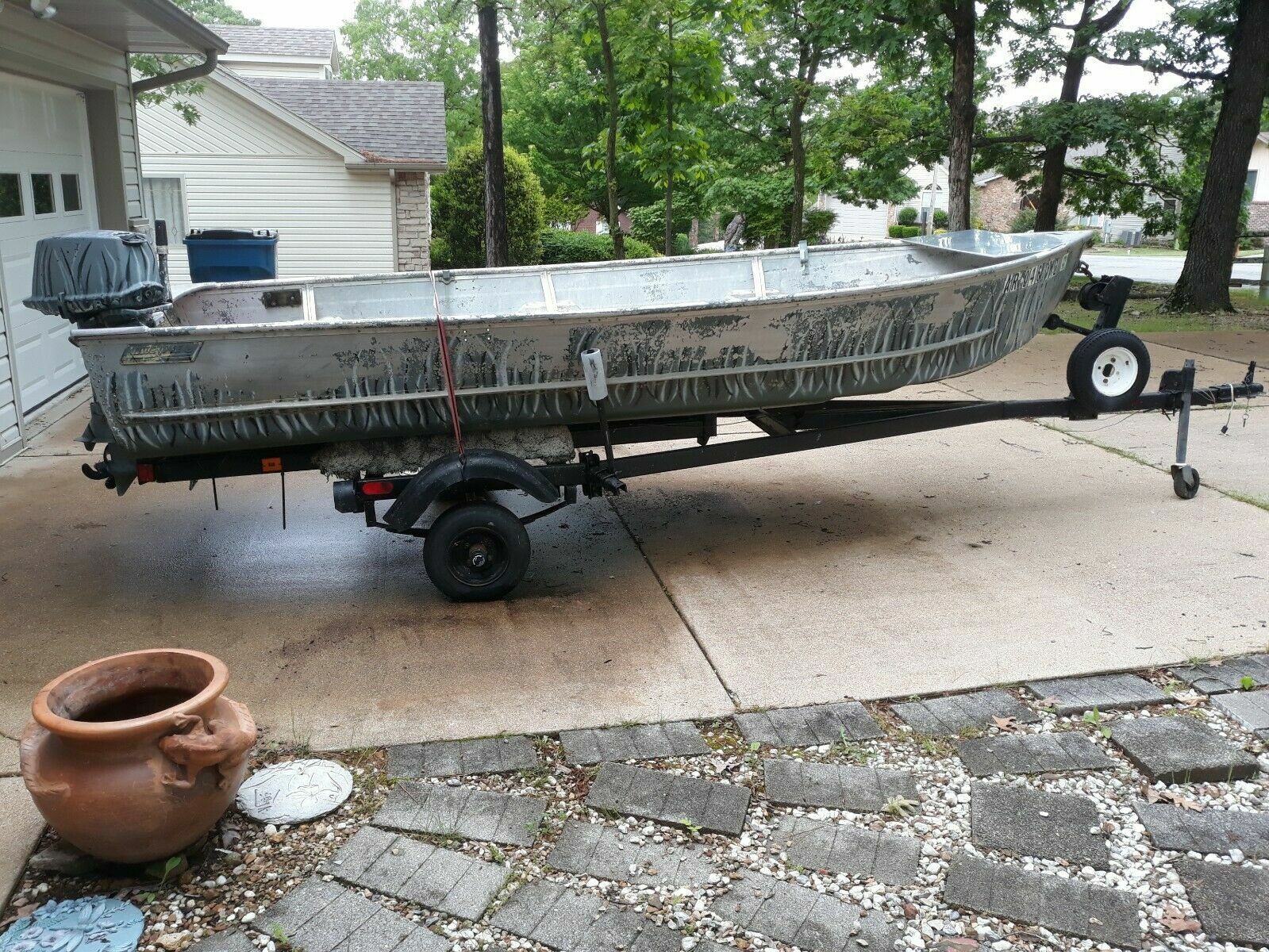 Fishing & Hunting Boat-Electric start, NO RESERVE!!!