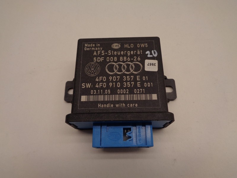 Original Audi Afs ContrôLeur 4f0910357e 4f0907357e