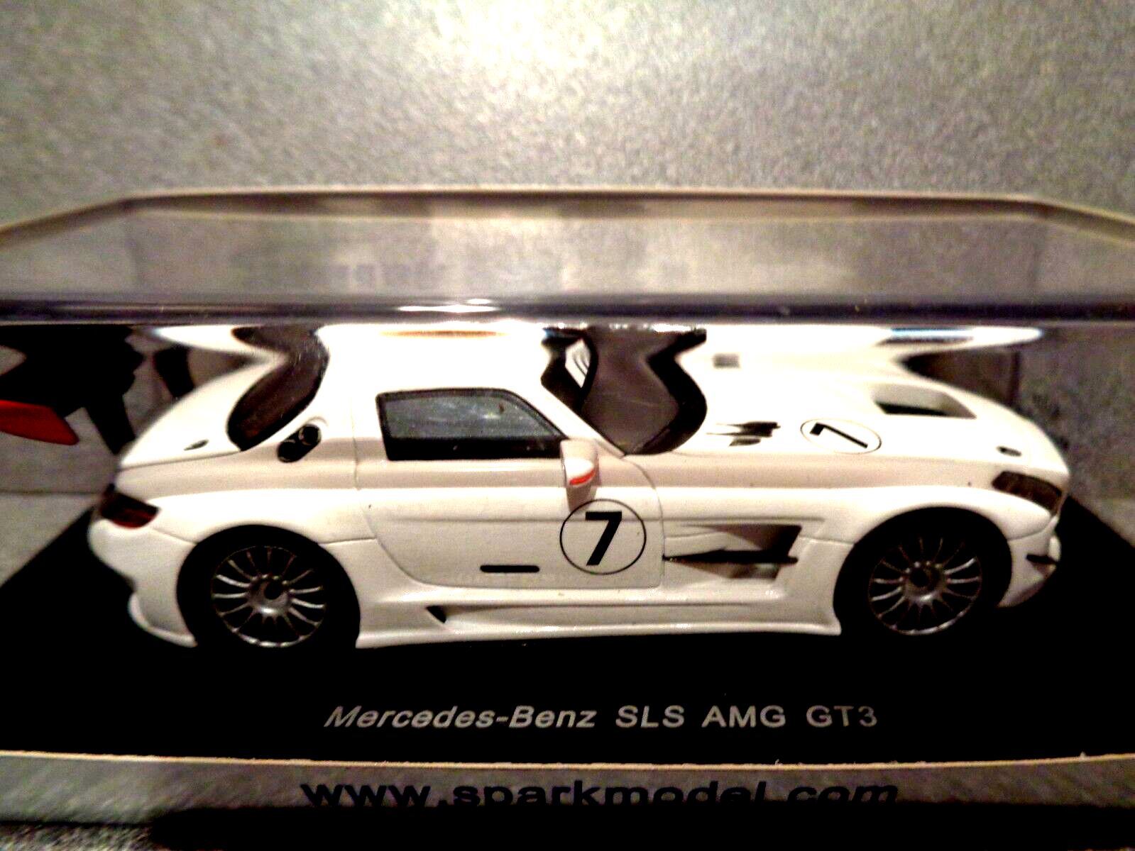 Spark 1:43 S1024 MERCEDES BENZ SLS AMG GT3 #7..mint n boxed