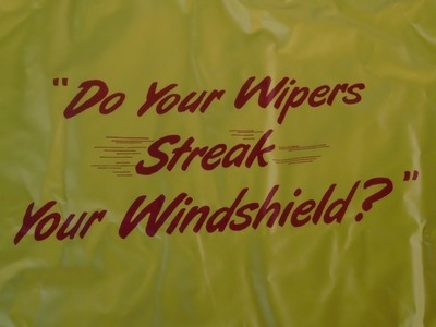 NOS ANCO Rain Coat Slicker Jacket Parka Vintage Advertising Garage Gas Station