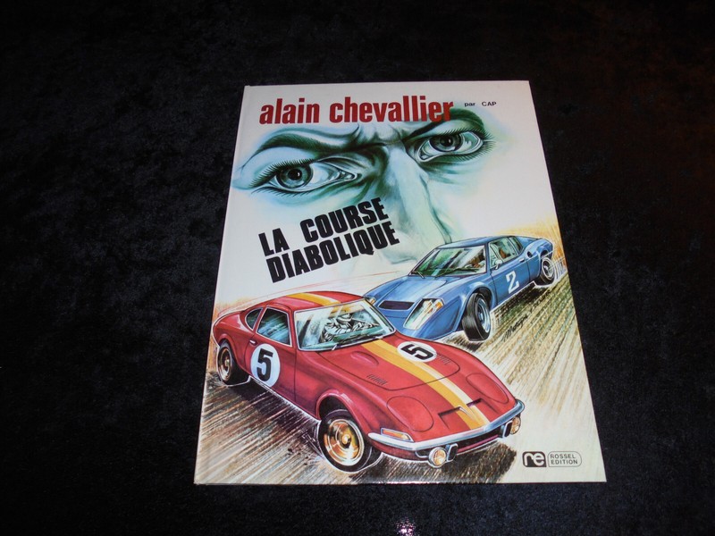 Cap : Alain Chevallier 2 : La Course Diabolique Eo Rossel 1974