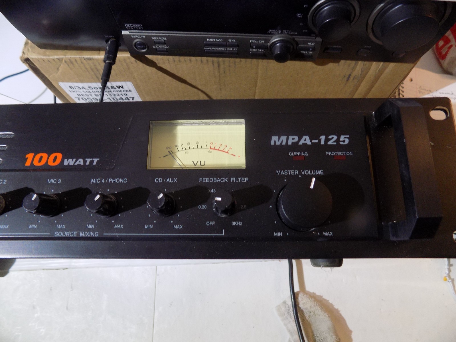 Optimus MPA-125 100 Watt PA Amplifier