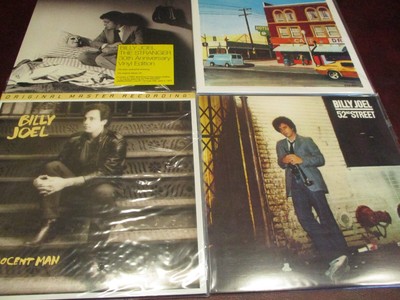 BILLY JOEL MFSL 45 RPM INNOCENT MAN + 33 & 1/3 STREETLIFE STRANGER & 52ND LP SET