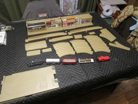 mattel train set 1983