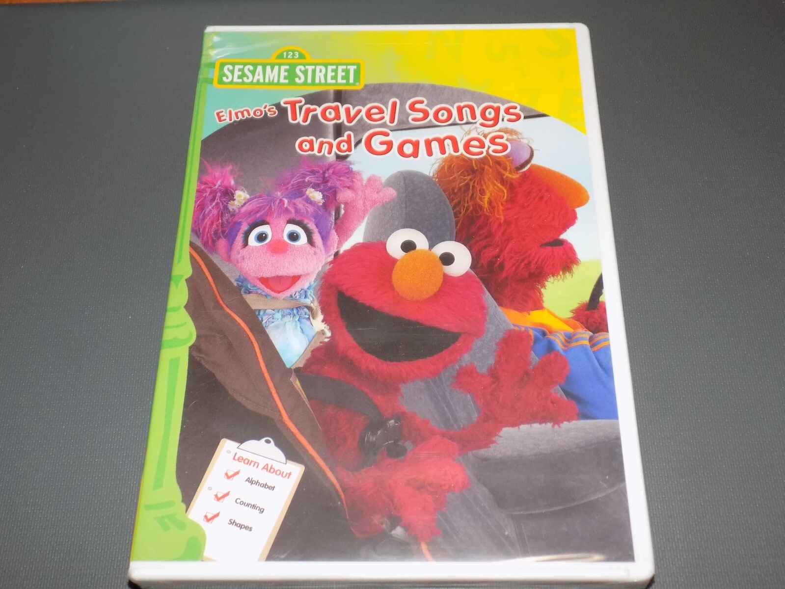 SESAME STREET ELMO'S TRAVEL SONGS AND GAMES Alphabet