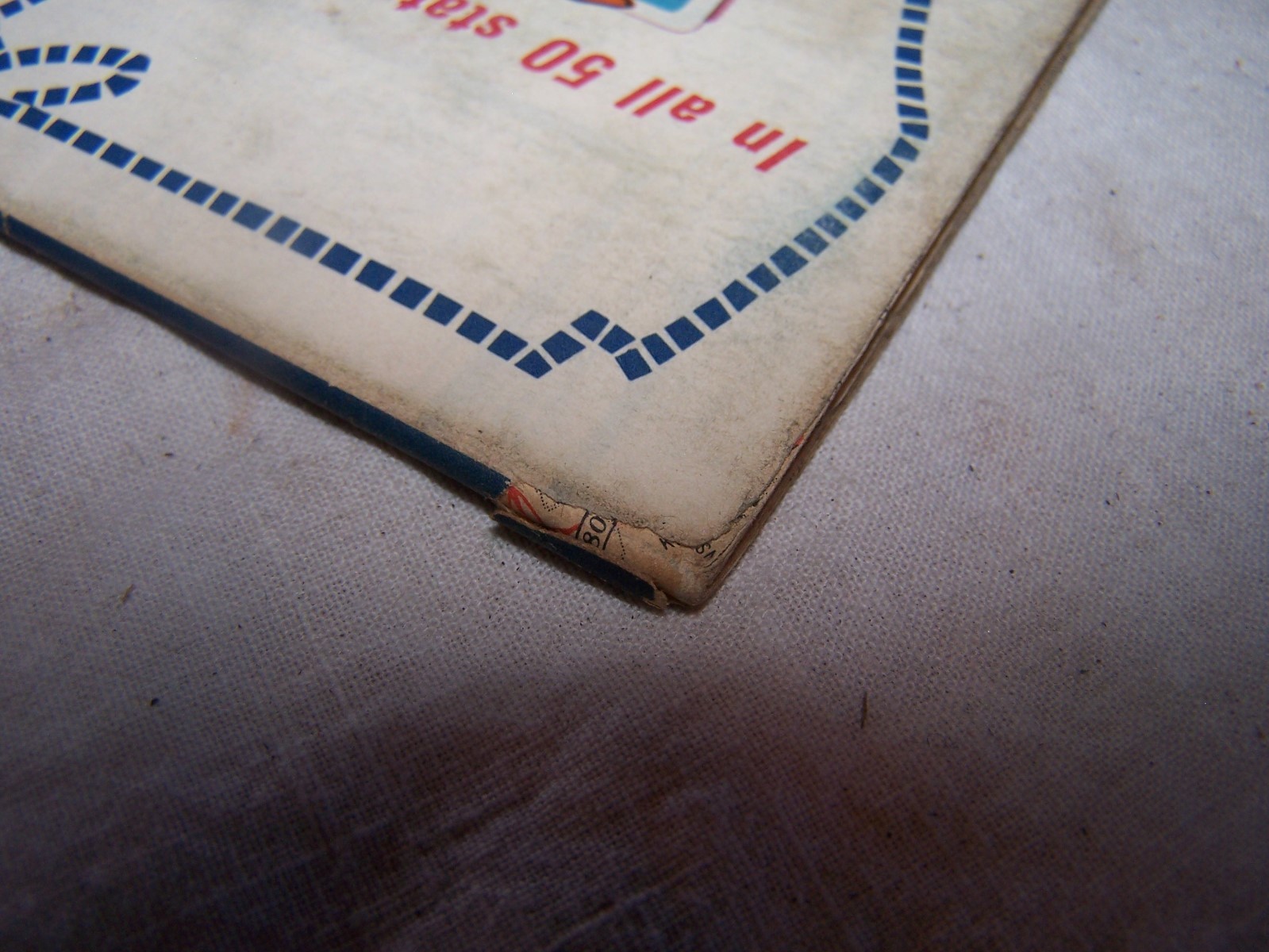 1966 D-X DX SUNRAY Gas Oil Map ST LOUIS