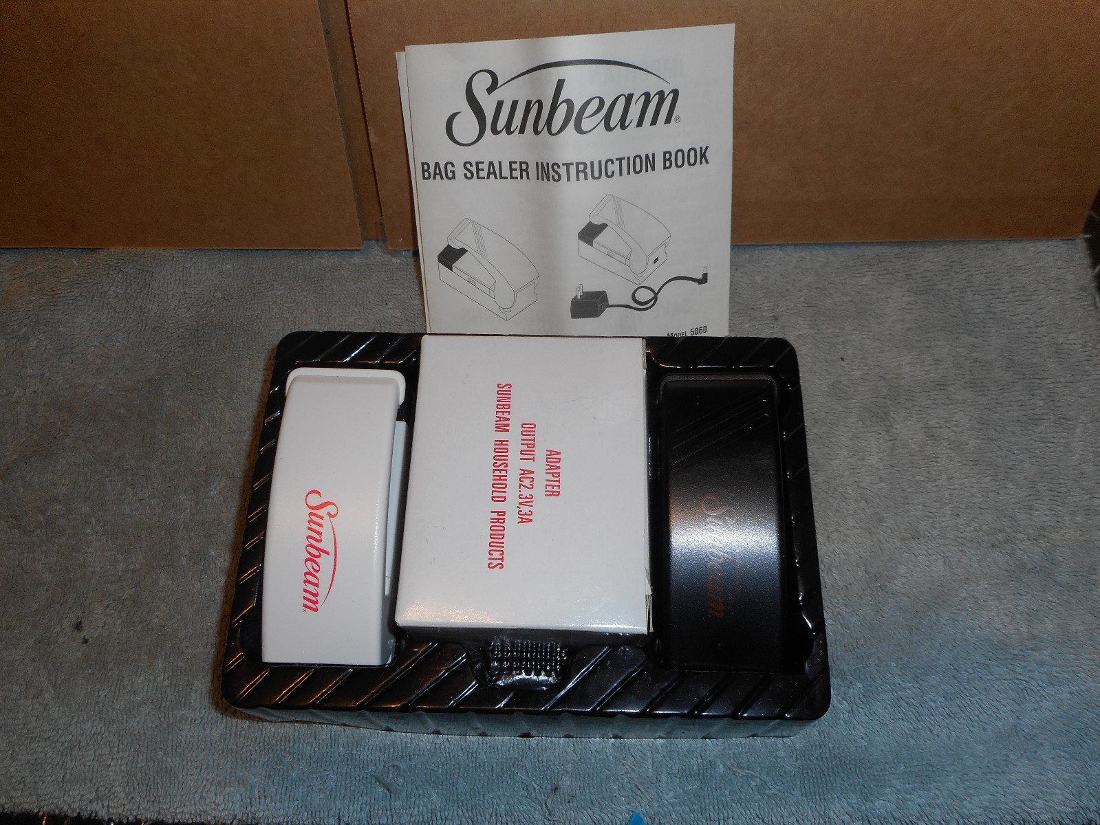 sunbeam bag sealer