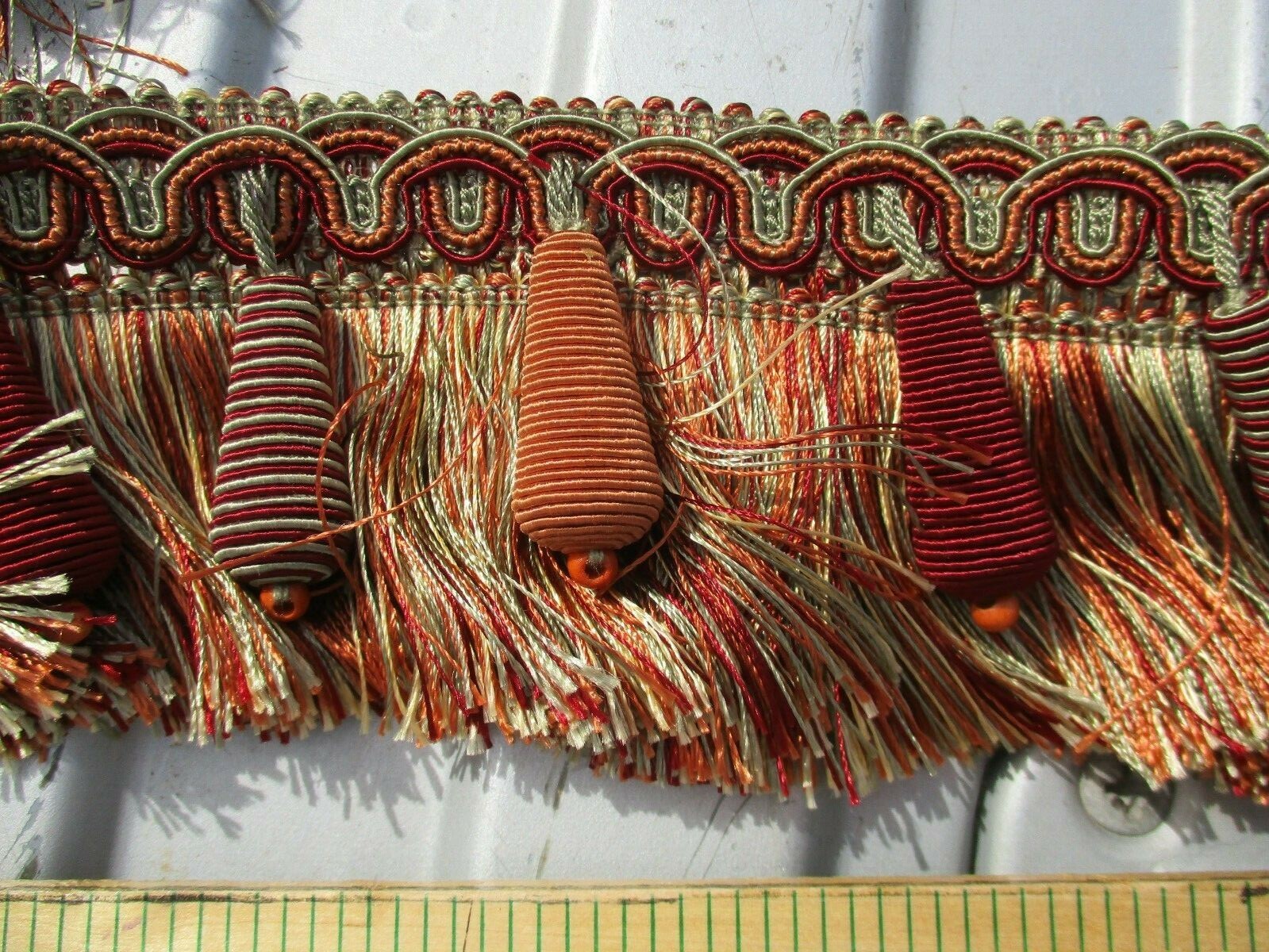 5 1/3 yds. Espumillion Normandia Fringe Trim 3 1/8