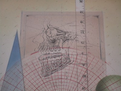 LARGE ERNEST POSEY DRAWING PAINTING ABSTRACT EXPRESSIONISM SURREALISM CALIFORNIA