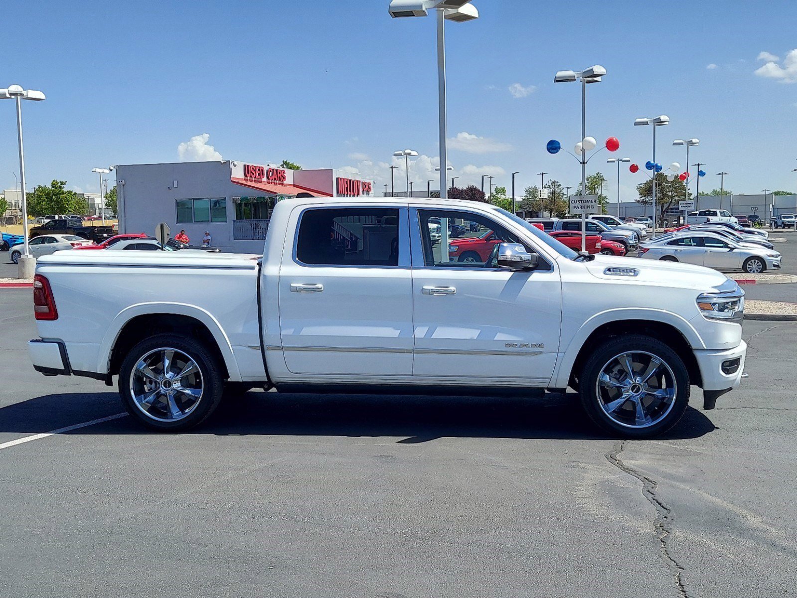 2019 Ram 1500 Limited 27869 Miles Ivory White Tricoat Pearlcoat