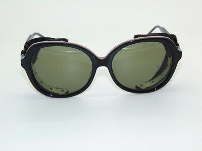 Pre-owned Thom Browne Tb-503-a-t-blk-rwb-57 Black Authentic Sunglasses In Green